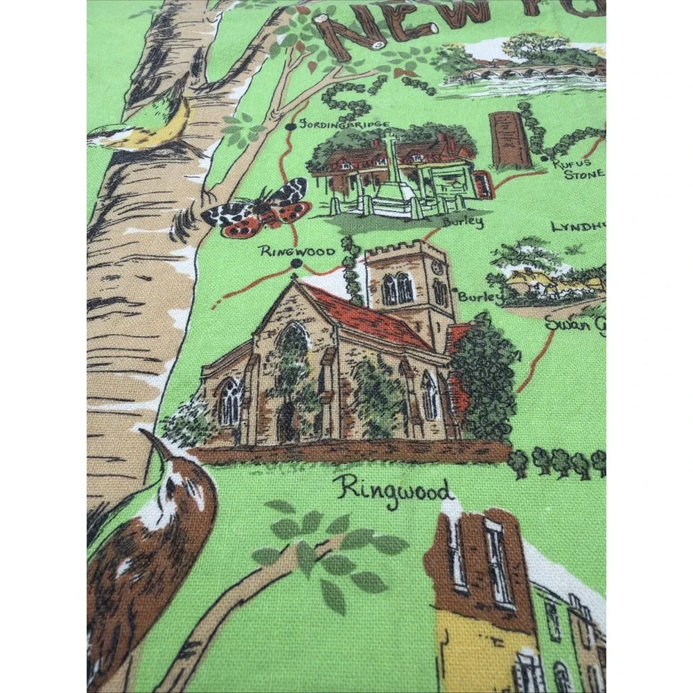 Sally Jane Textiles Tea Towel New Forest Kitchen Cotton 28